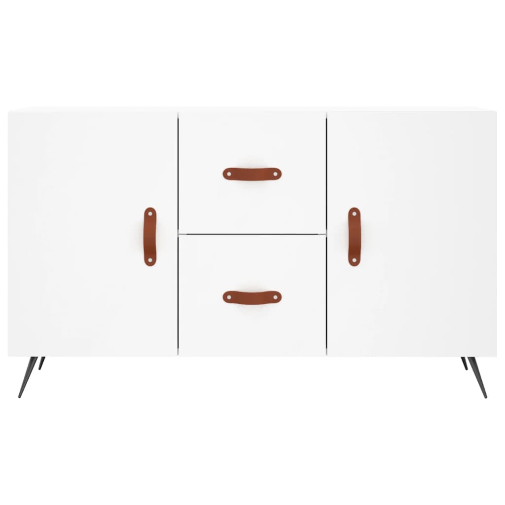 Sideboard White 100x36x60 cm Engineered Wood