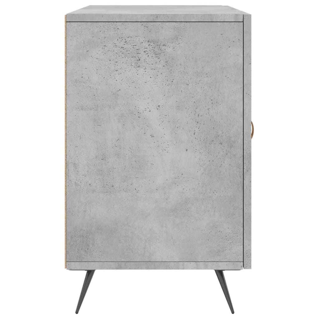 Sideboard Concrete Grey 100x36x60 cm Engineered Wood