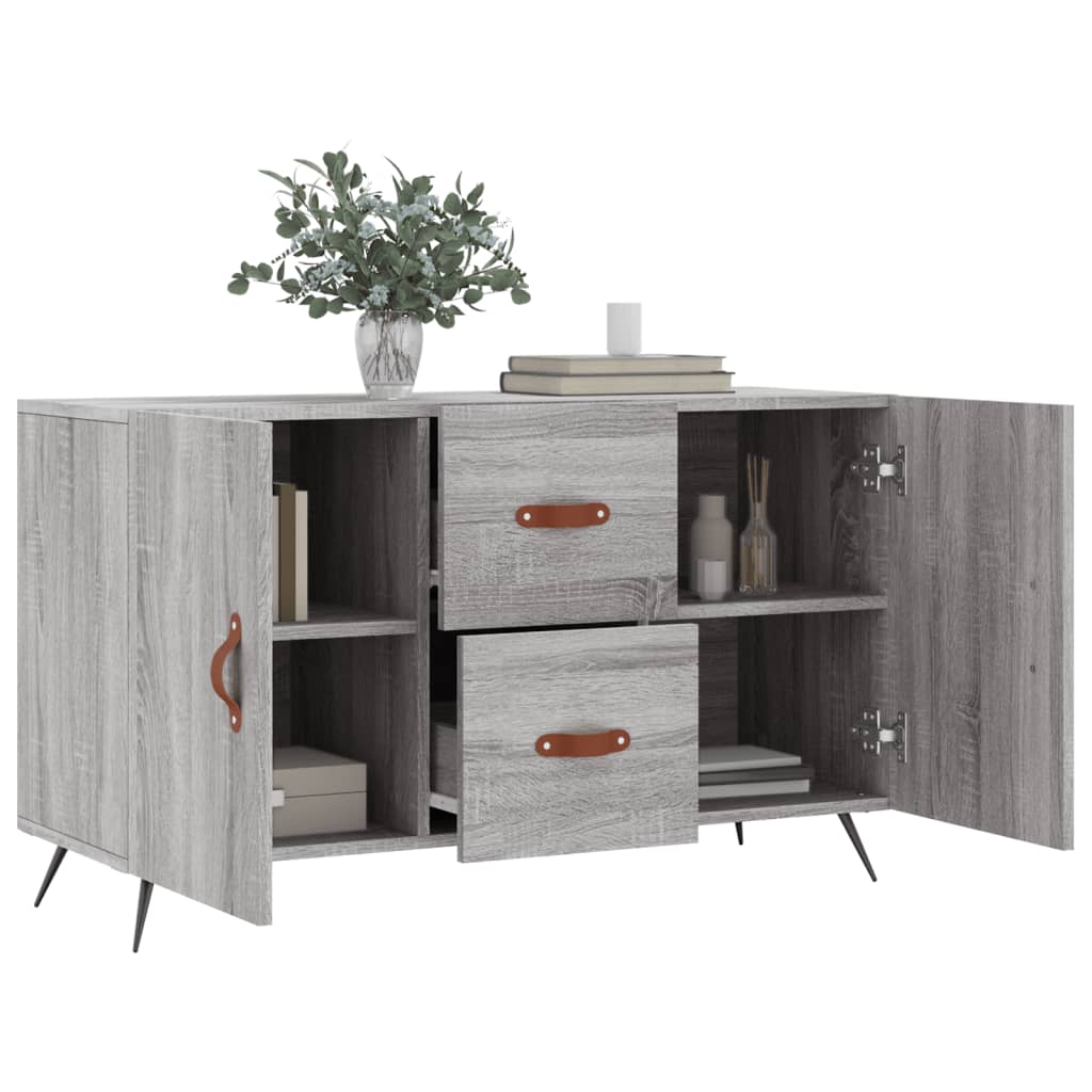 Sideboard Grey Sonoma 100x36x60 cm Engineered Wood