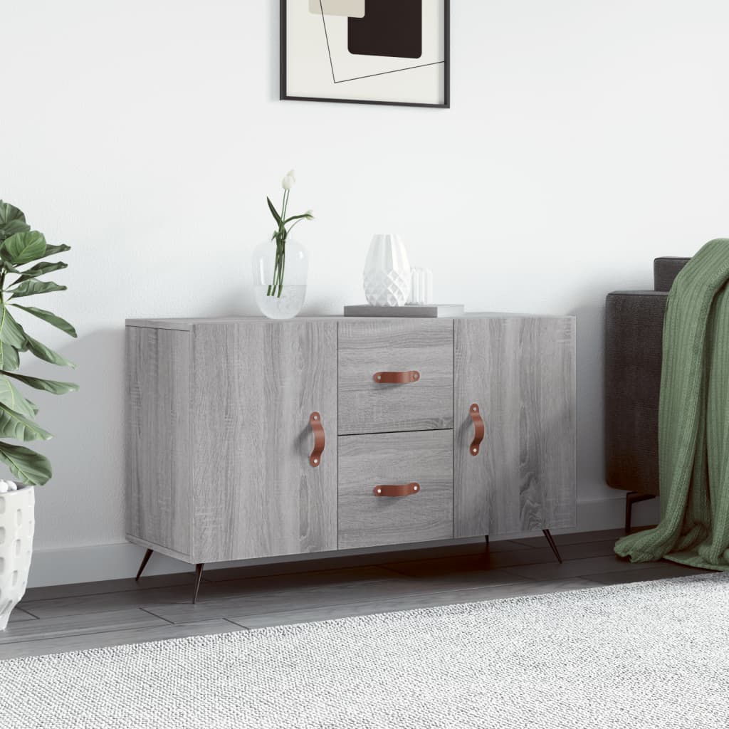 Sideboard Grey Sonoma 100x36x60 cm Engineered Wood