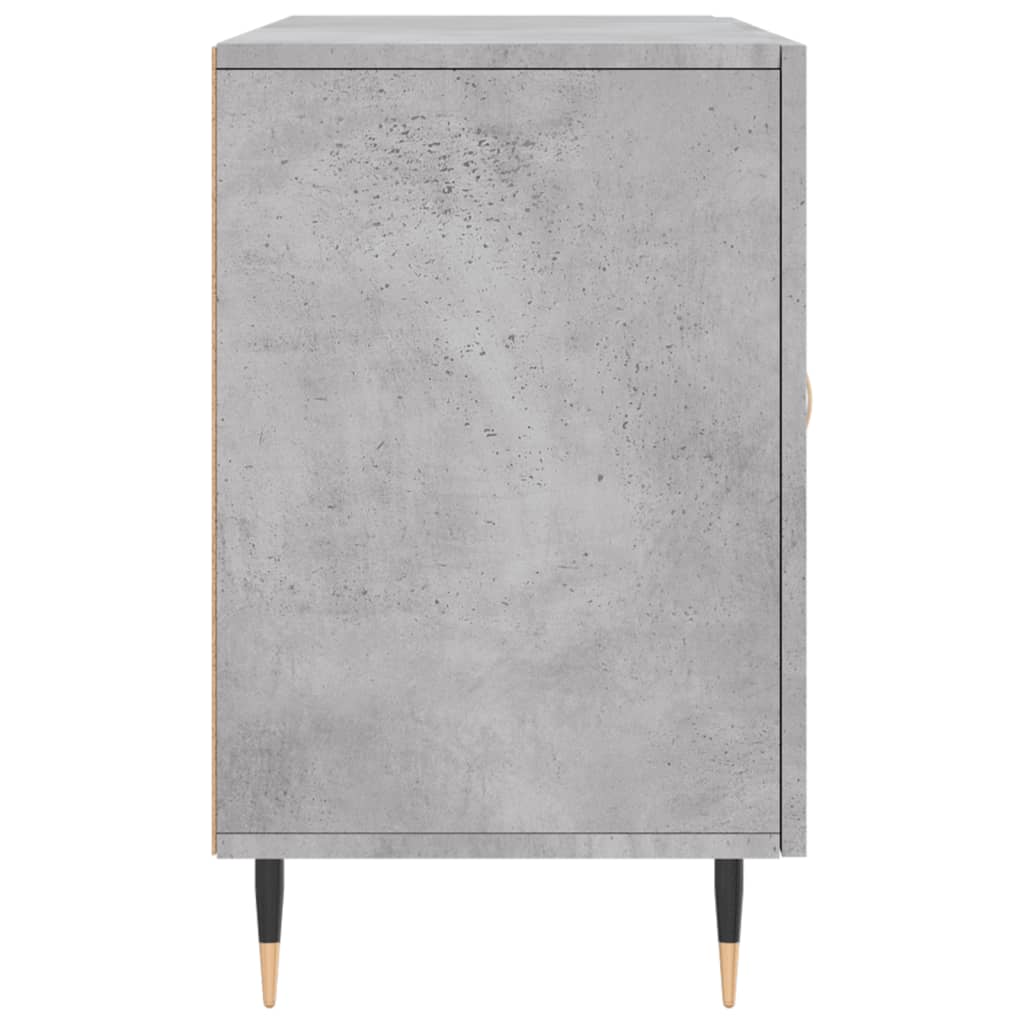 Sideboard Concrete Grey 100x36x60 cm Engineered Wood