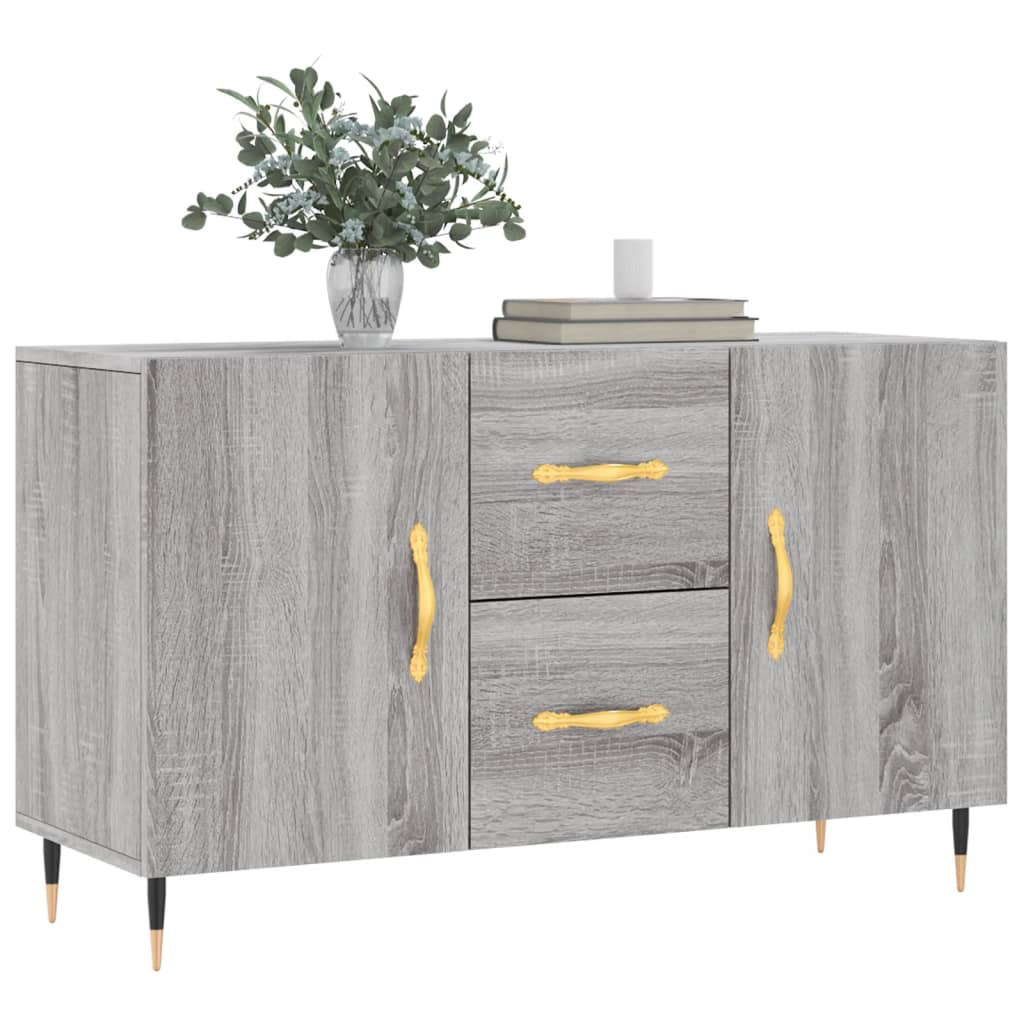Sideboard Grey Sonoma 100x36x60 cm Engineered Wood