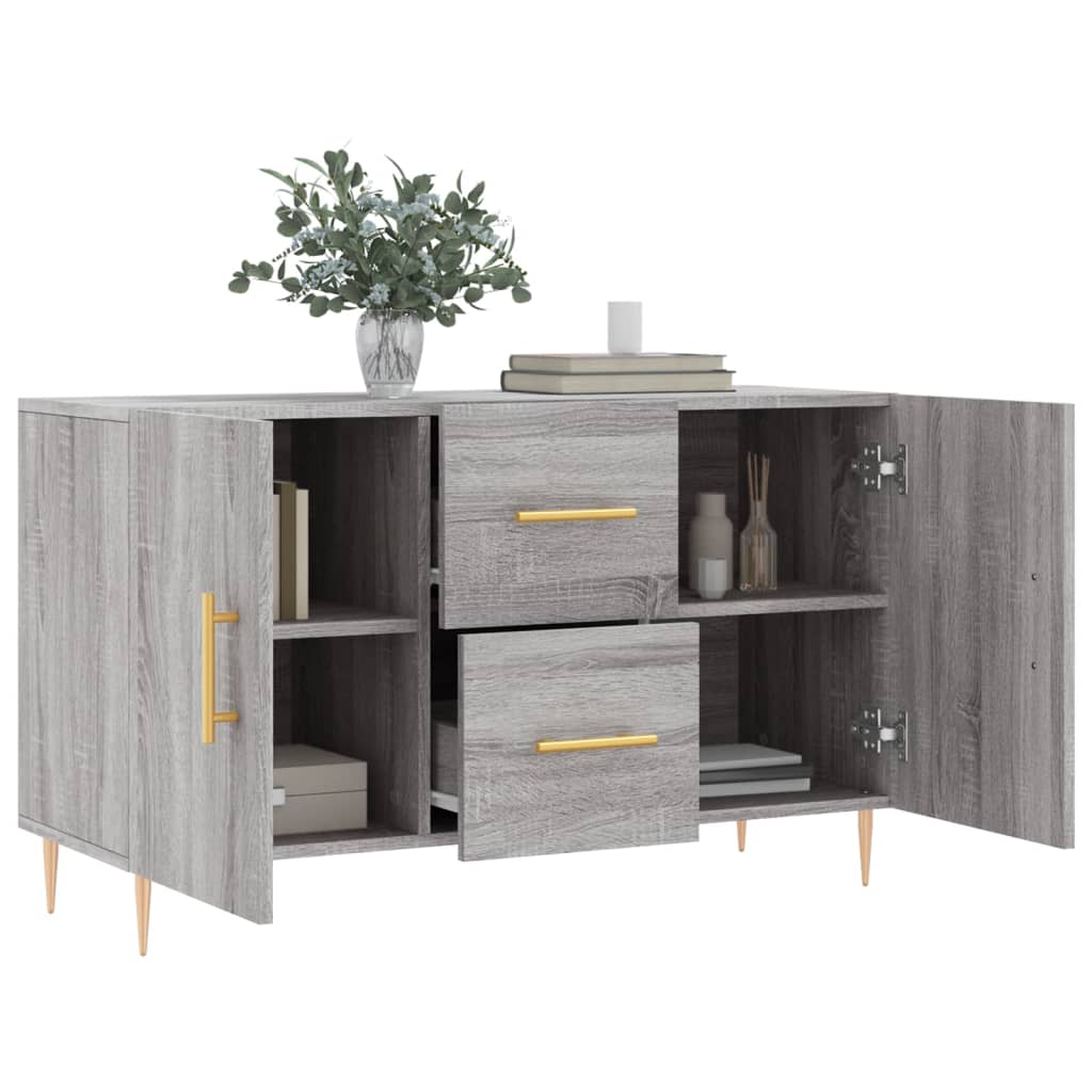 Sideboard Grey Sonoma 100x36x60 cm Engineered Wood