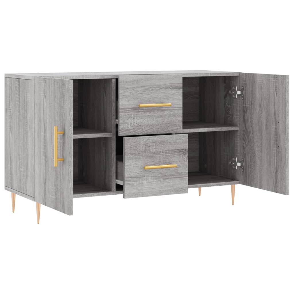 Sideboard Grey Sonoma 100x36x60 cm Engineered Wood