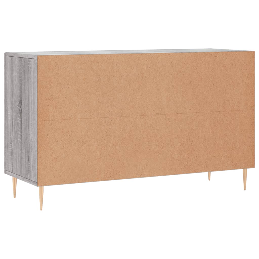 Sideboard Grey Sonoma 100x36x60 cm Engineered Wood