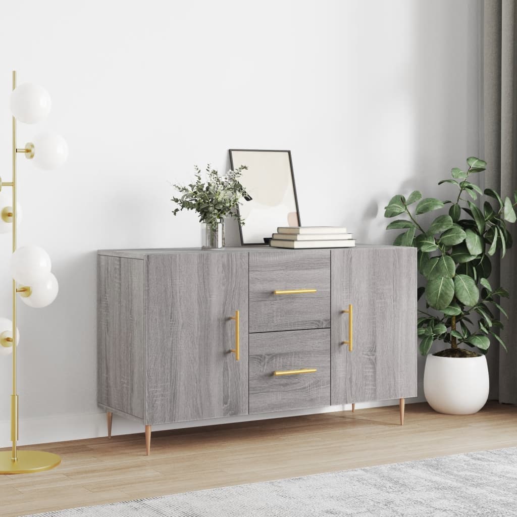 Sideboard Grey Sonoma 100x36x60 cm Engineered Wood