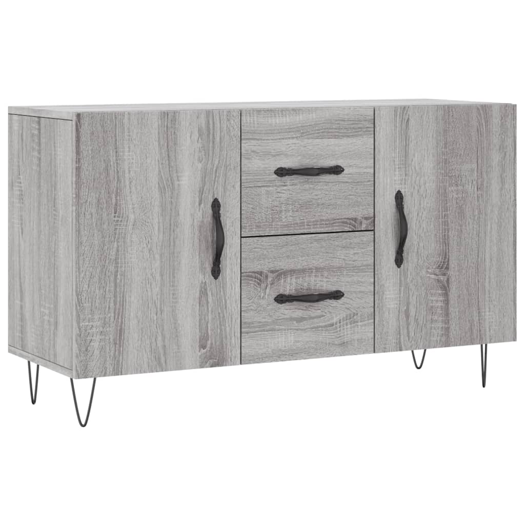 Sideboard Grey Sonoma 100x36x60 cm Engineered Wood