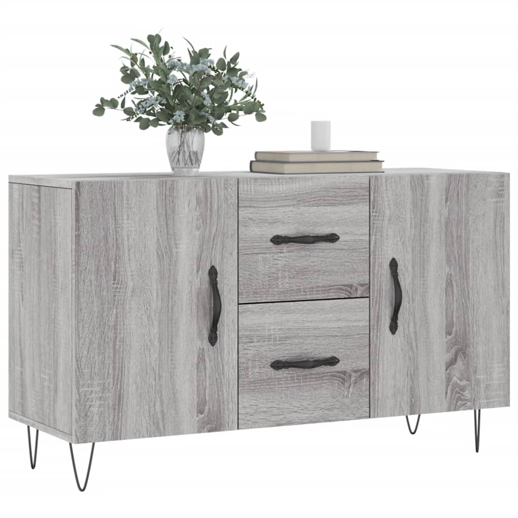 Sideboard Grey Sonoma 100x36x60 cm Engineered Wood