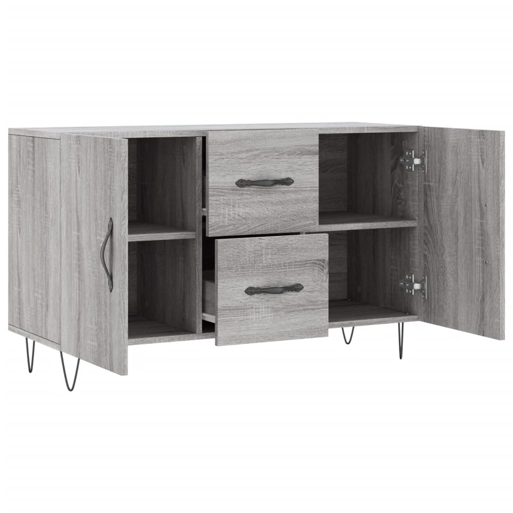 Sideboard Grey Sonoma 100x36x60 cm Engineered Wood