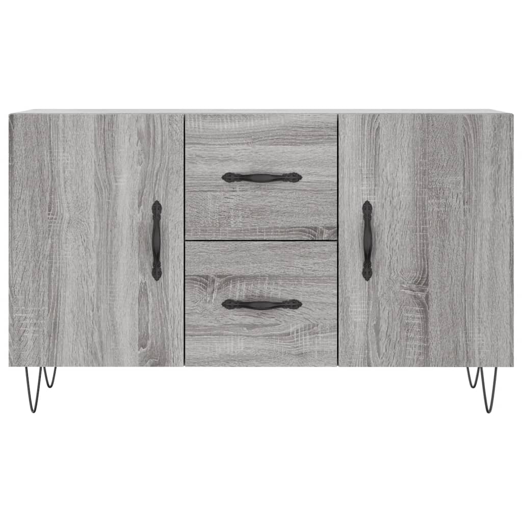 Sideboard Grey Sonoma 100x36x60 cm Engineered Wood