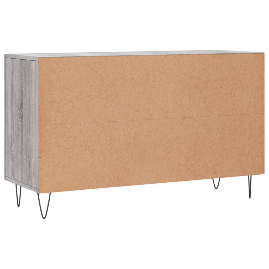 Sideboard Grey Sonoma 100x36x60 cm Engineered Wood