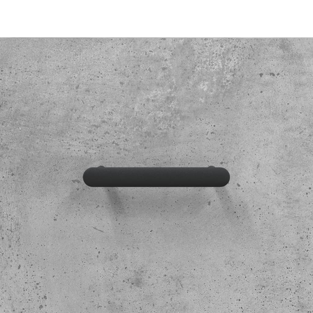 Sideboard Concrete Grey 100x36x60 cm Engineered Wood