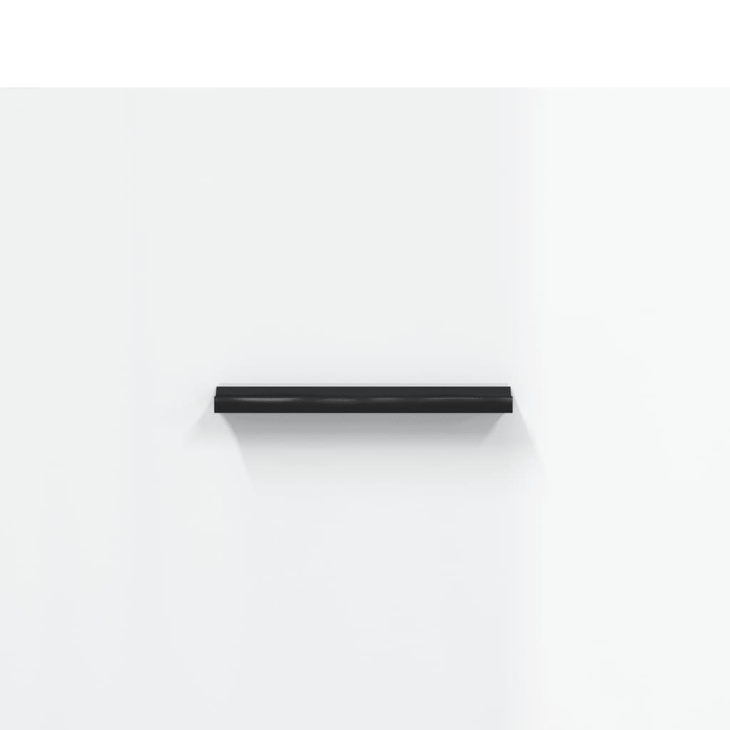 Sideboard High Gloss White 100x36x60 cm Engineered Wood