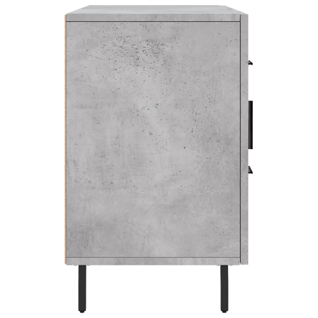 Sideboard Concrete Grey 100x36x60 cm Engineered Wood