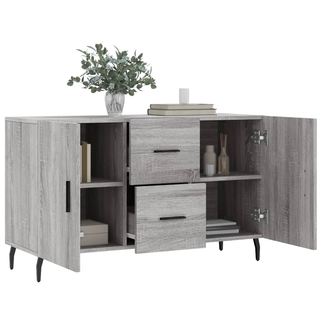 Sideboard Grey Sonoma 100x36x60 cm Engineered Wood