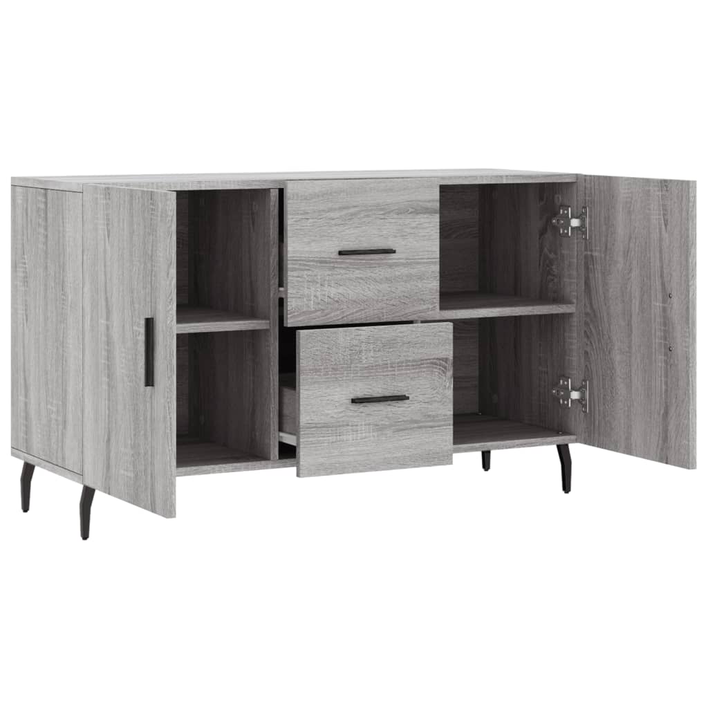 Sideboard Grey Sonoma 100x36x60 cm Engineered Wood
