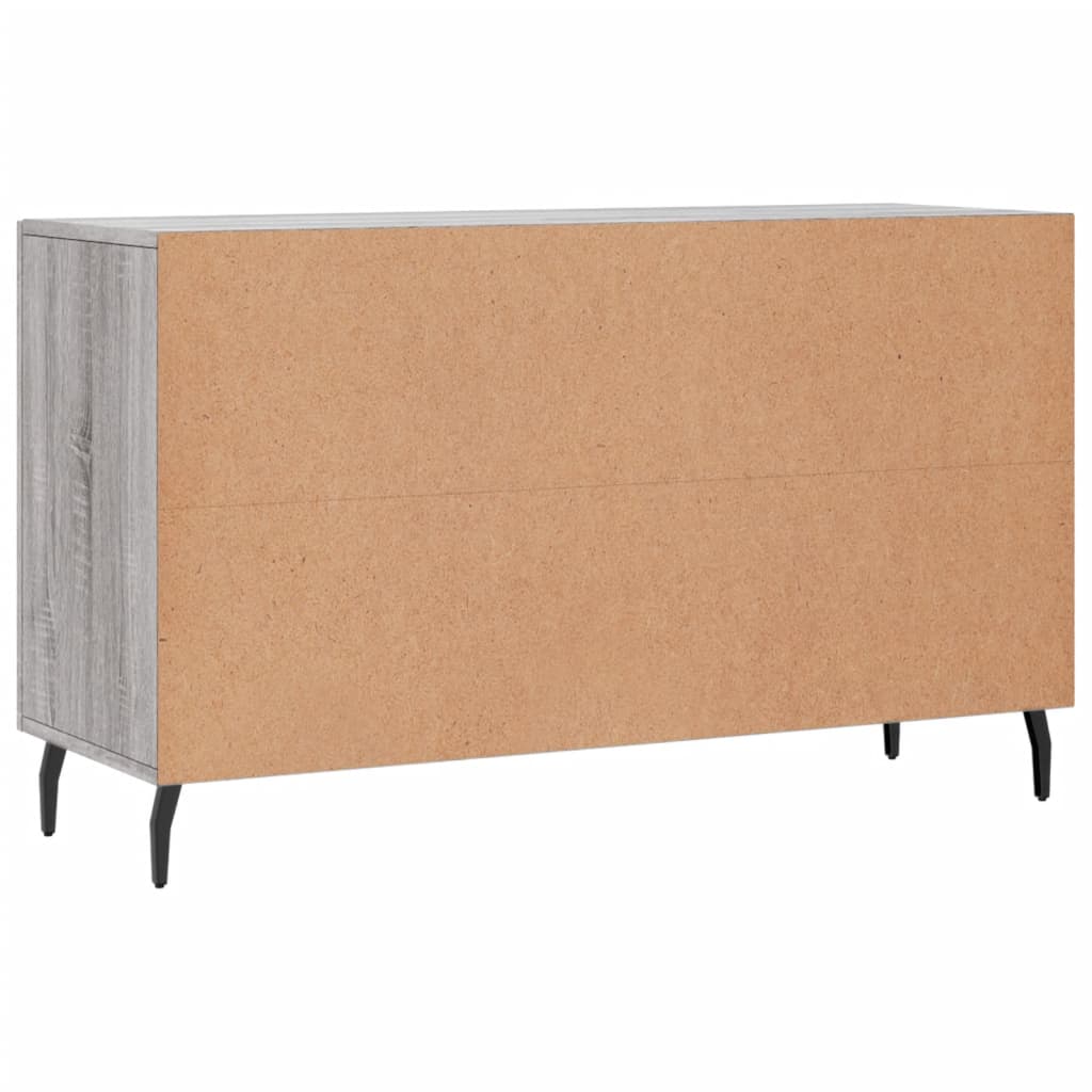 Sideboard Grey Sonoma 100x36x60 cm Engineered Wood
