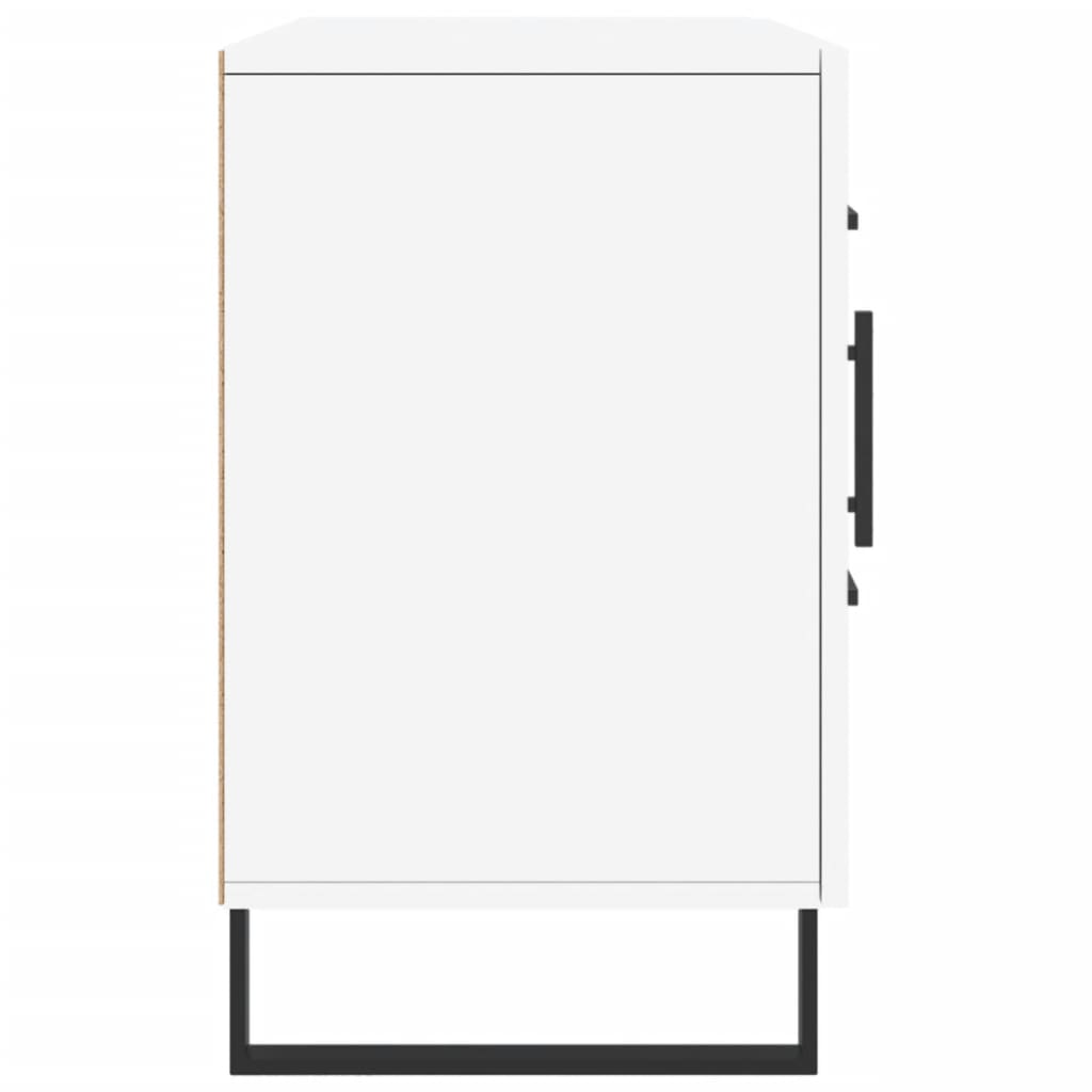 Sideboard White 100x36x60 cm Engineered Wood