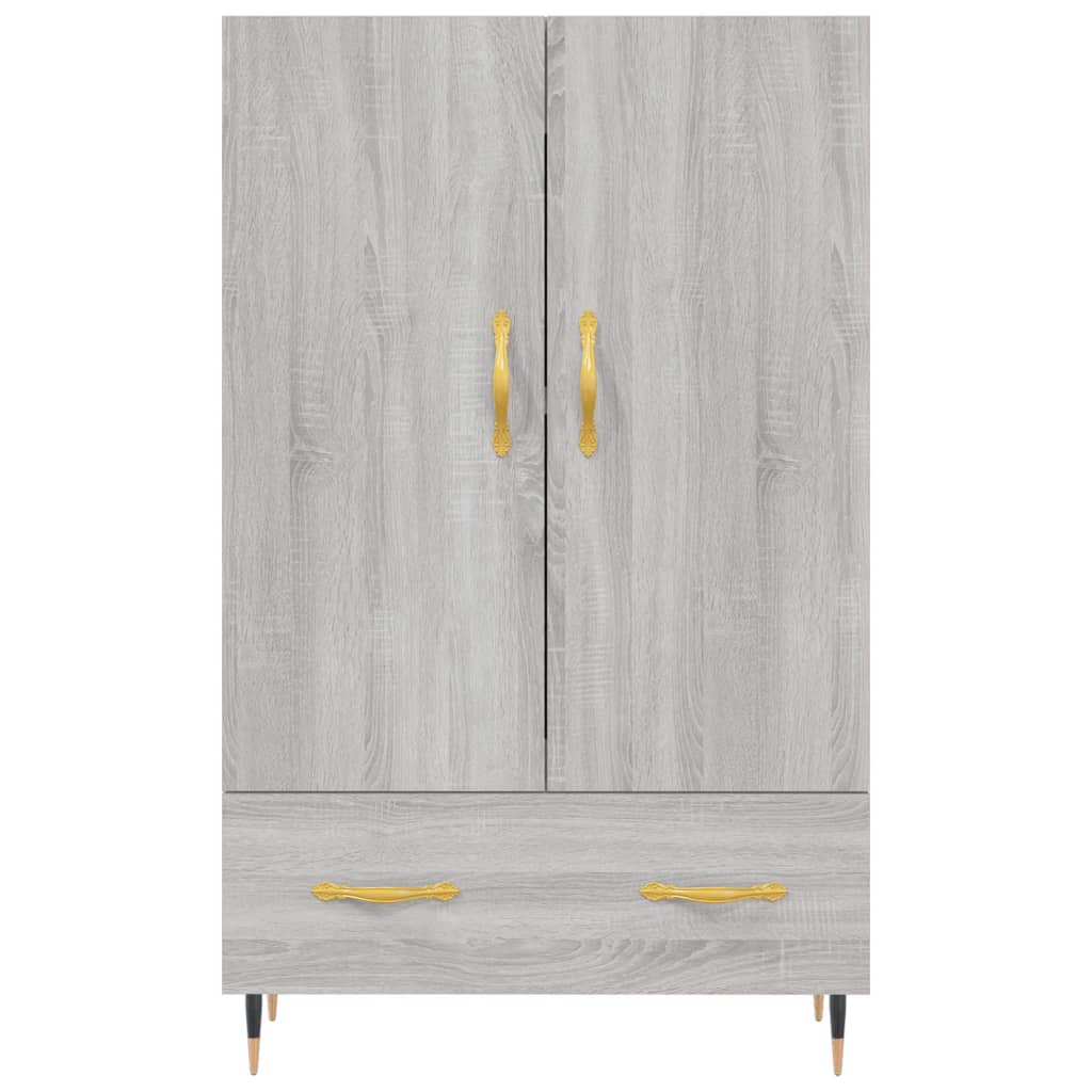 Highboard Grey Sonoma 69.5x31x115 cm Engineered Wood