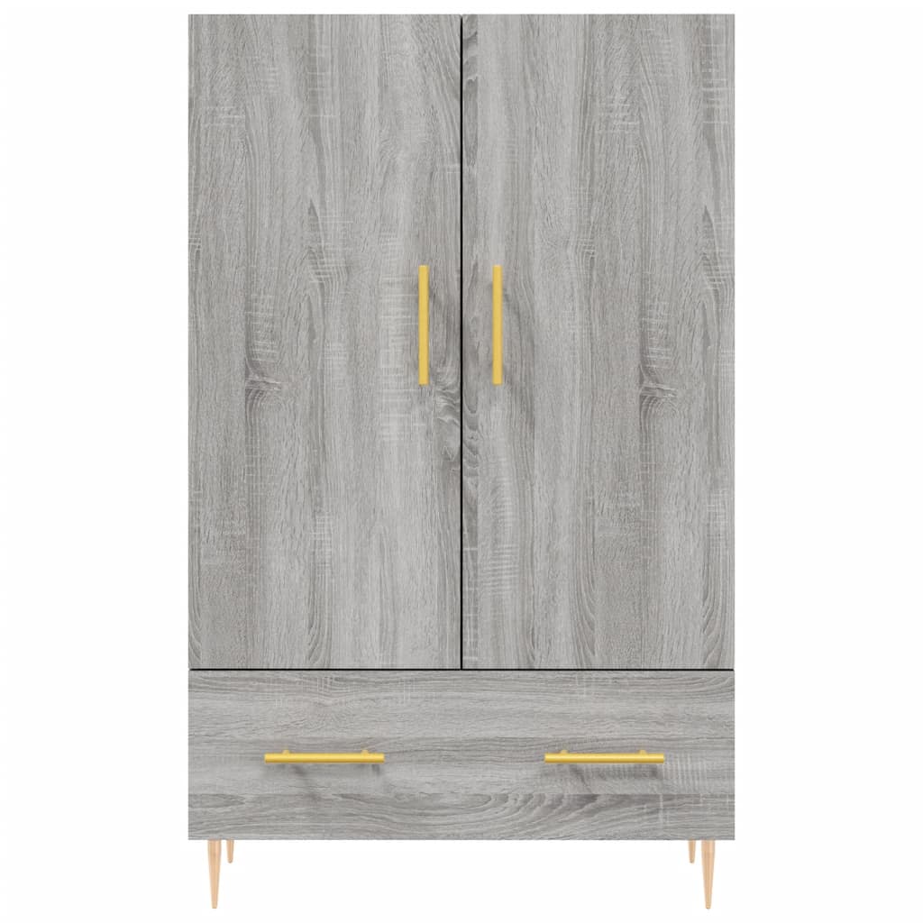Highboard Grey Sonoma 69.5x31x115 cm Engineered Wood