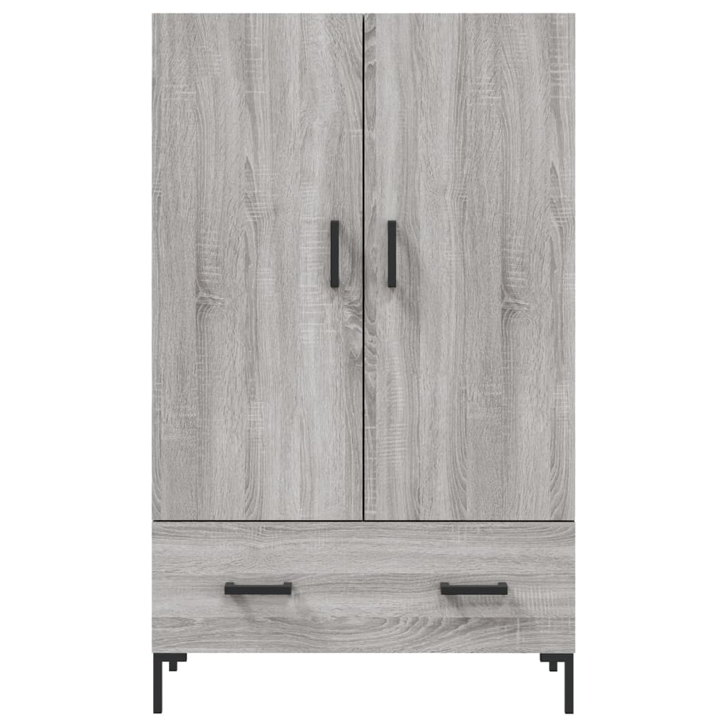 Highboard Grey Sonoma 69.5x31x115 cm Engineered Wood