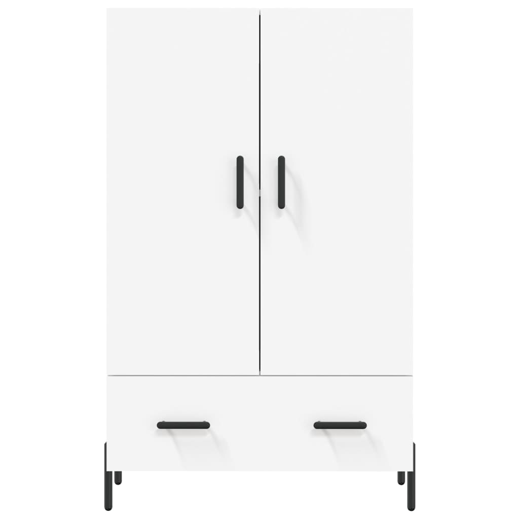 Highboard White 69.5x31x115 cm Engineered Wood