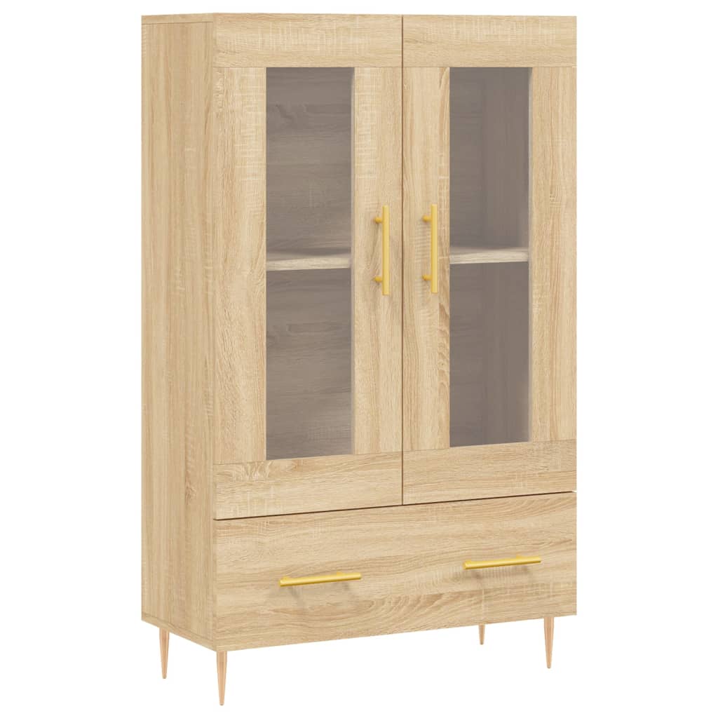 Highboard Sonoma Oak 69.5x31x115 cm Engineered Wood