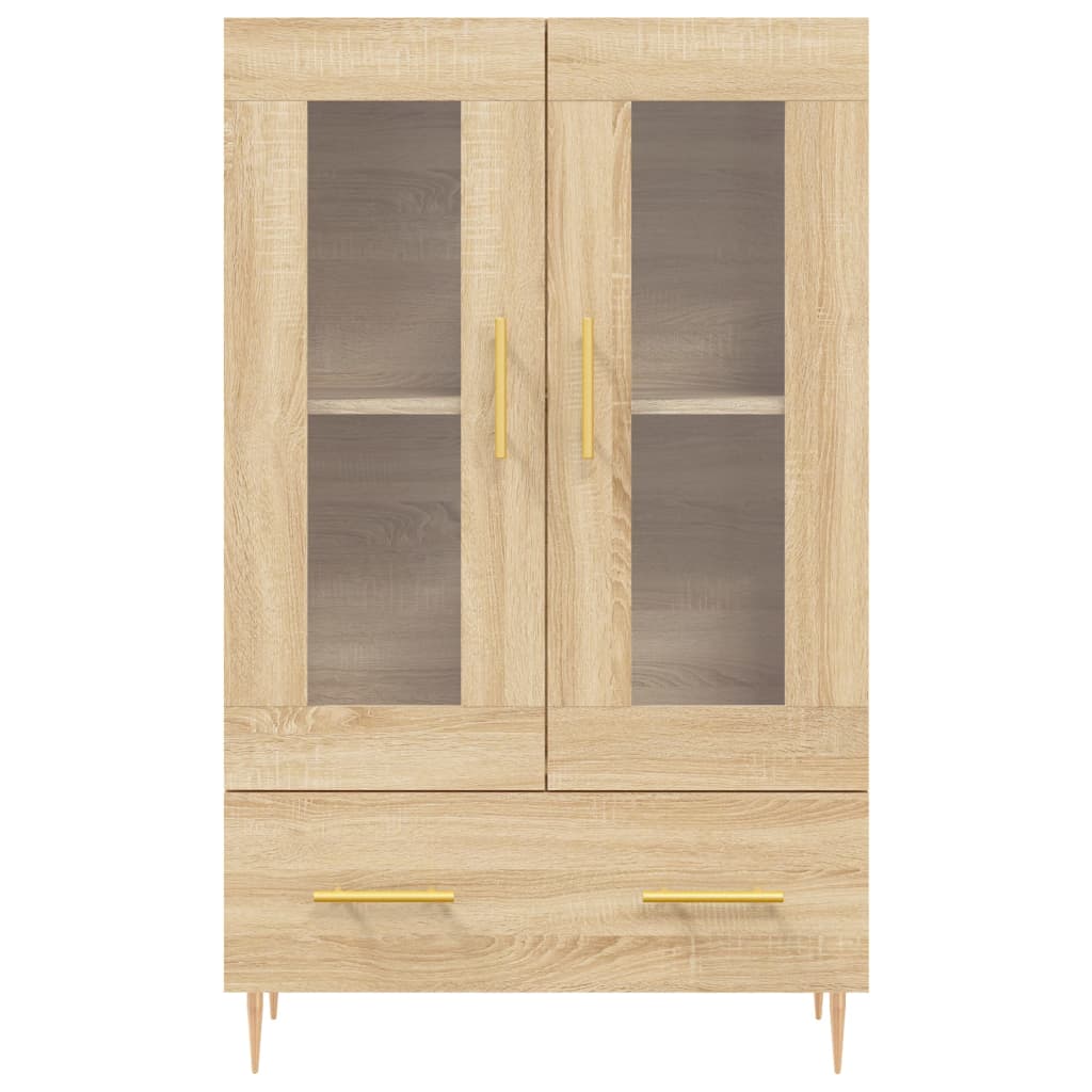 Highboard Sonoma Oak 69.5x31x115 cm Engineered Wood
