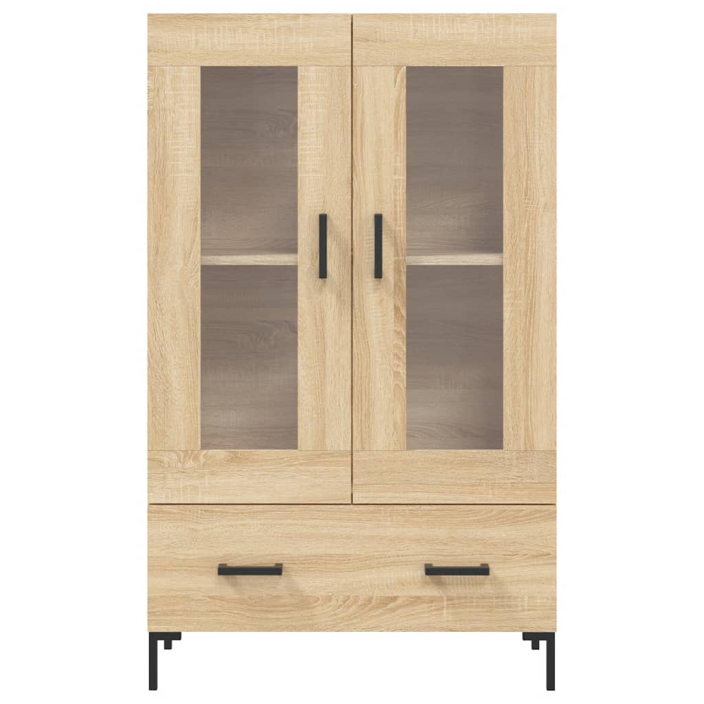 Highboard Sonoma Oak 69.5x31x115 cm Engineered Wood