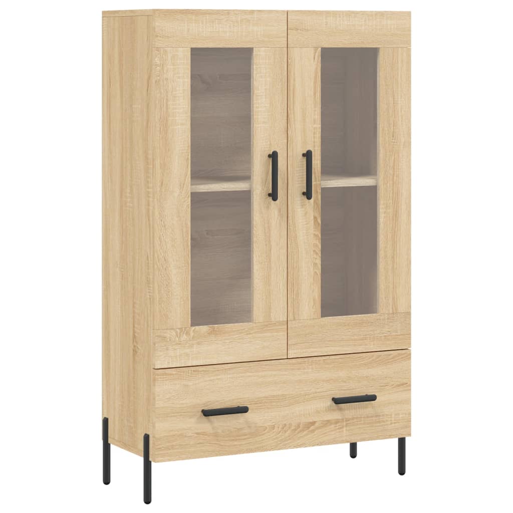 Highboard Sonoma Oak 69.5x31x115 cm Engineered Wood