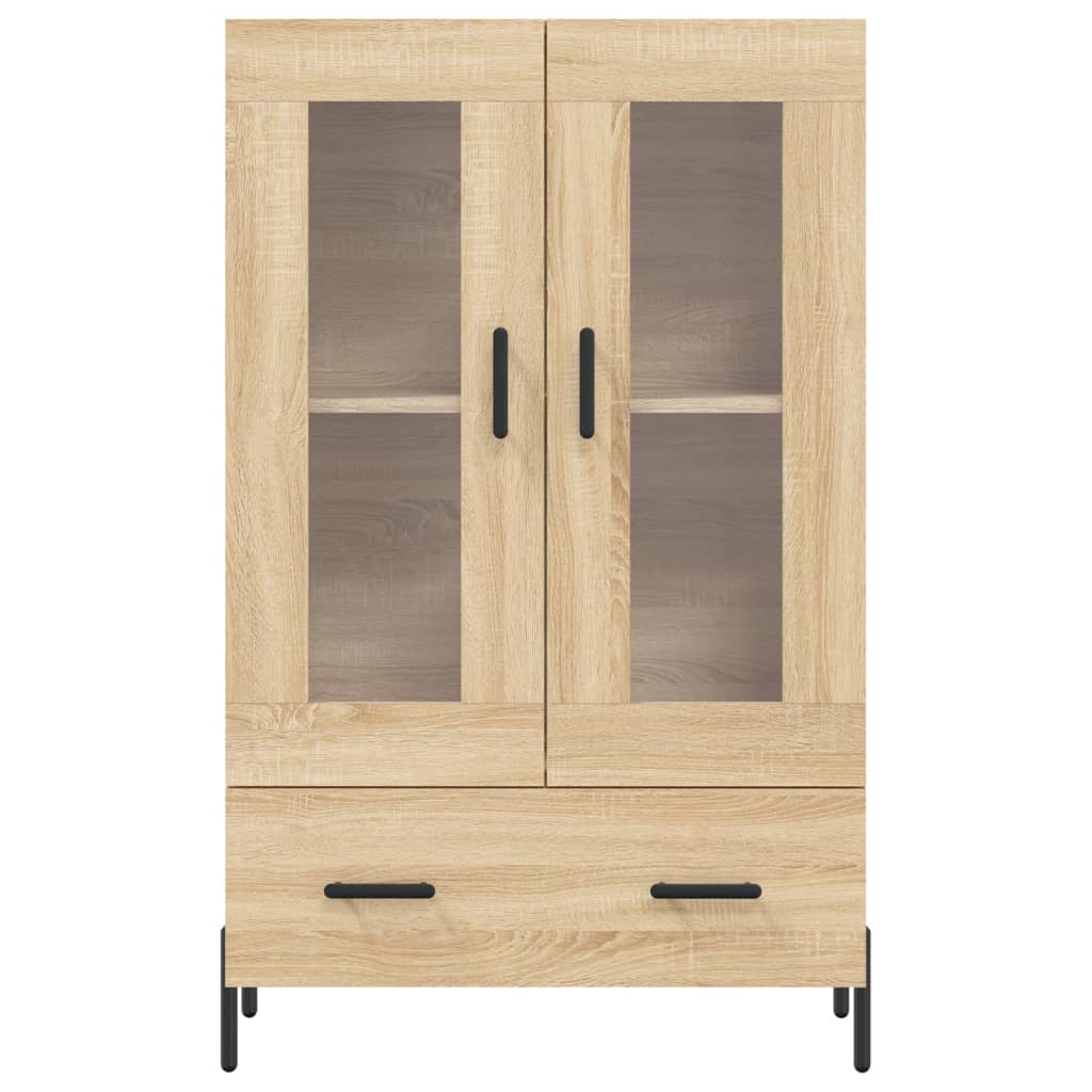 Highboard Sonoma Oak 69.5x31x115 cm Engineered Wood