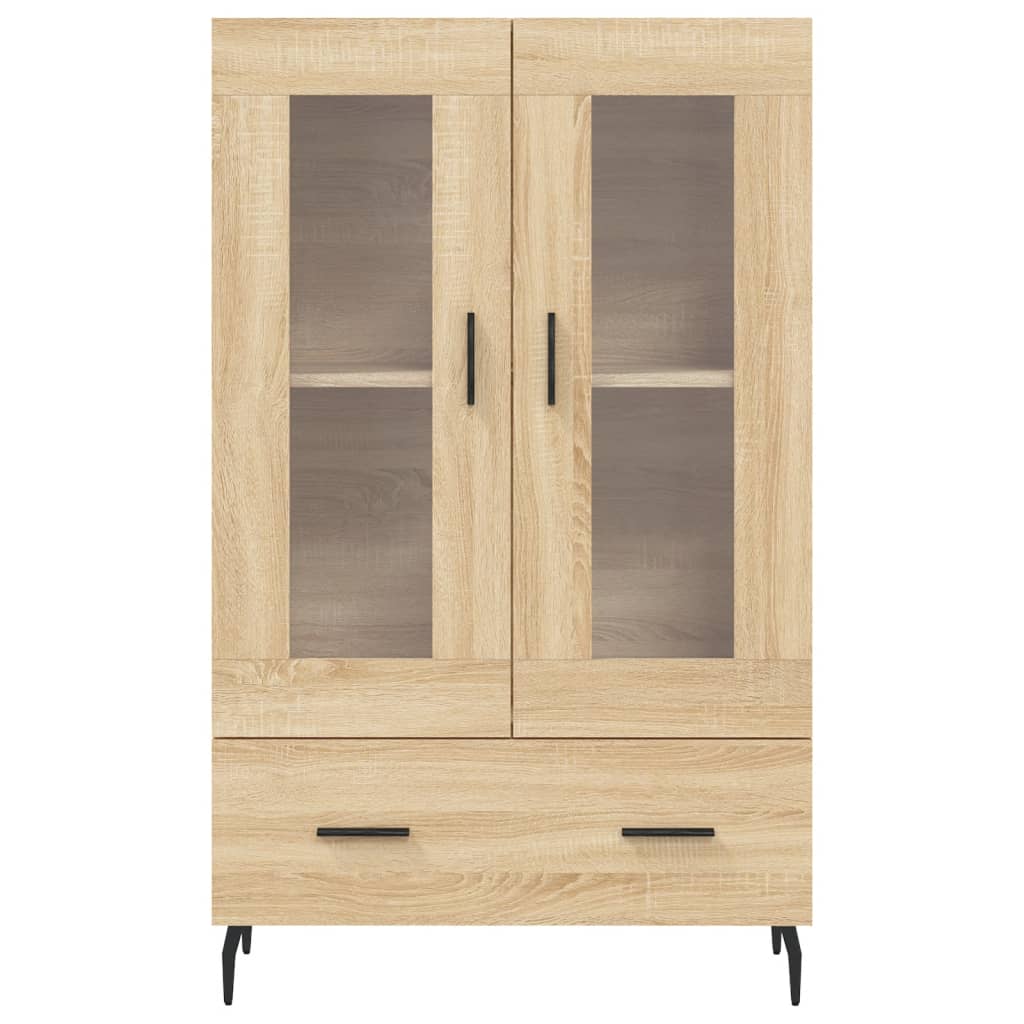 Highboard Sonoma Oak 69.5x31x115 cm Engineered Wood