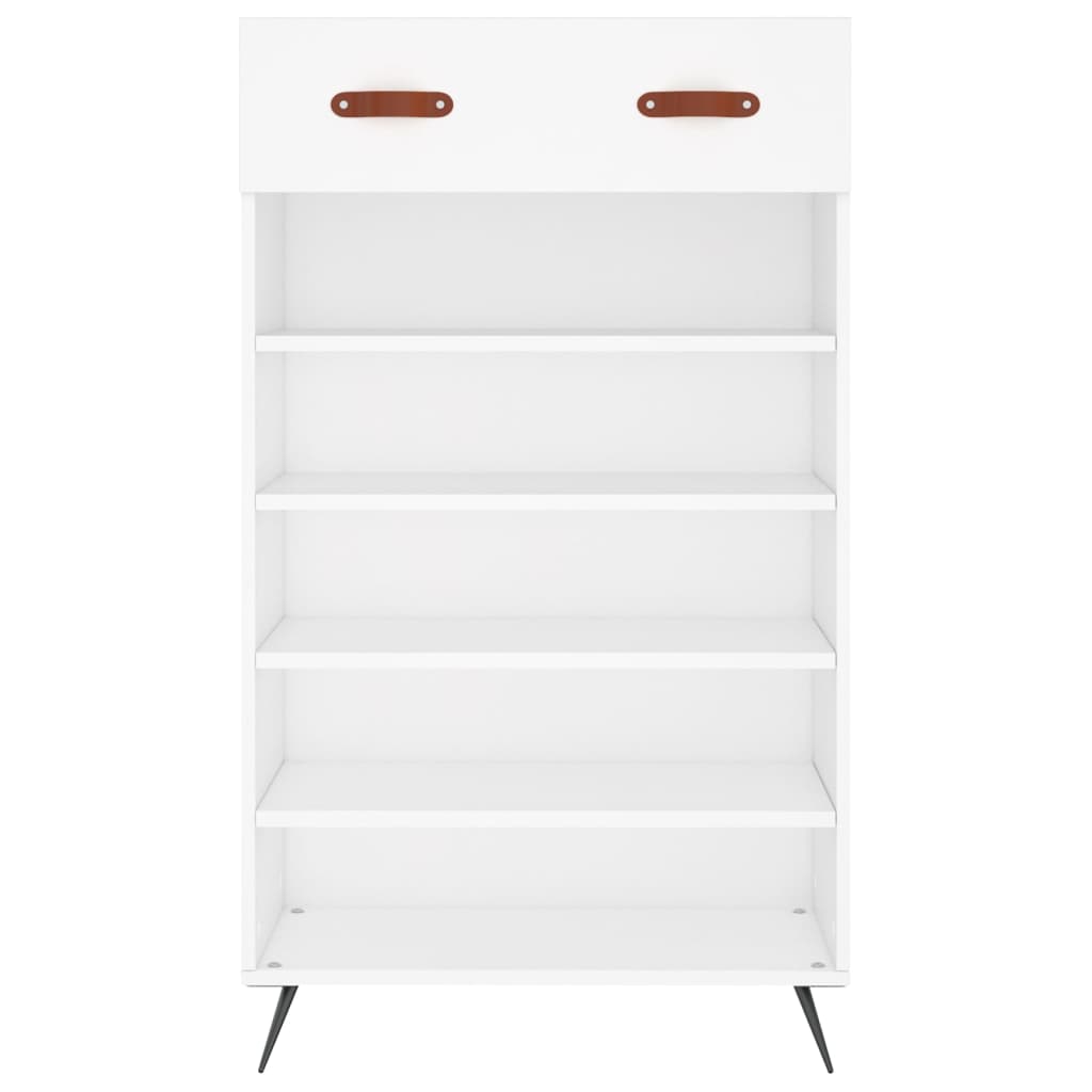 Shoe Cabinet White 60x35x105 cm Engineered Wood