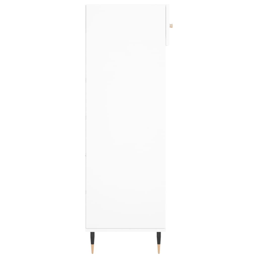 Shoe Cabinet White 60x35x105 cm Engineered Wood