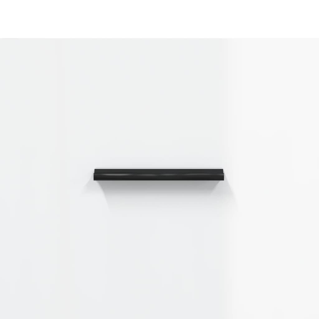 Shoe Cabinet High Gloss White 60x35x105 cm Engineered Wood