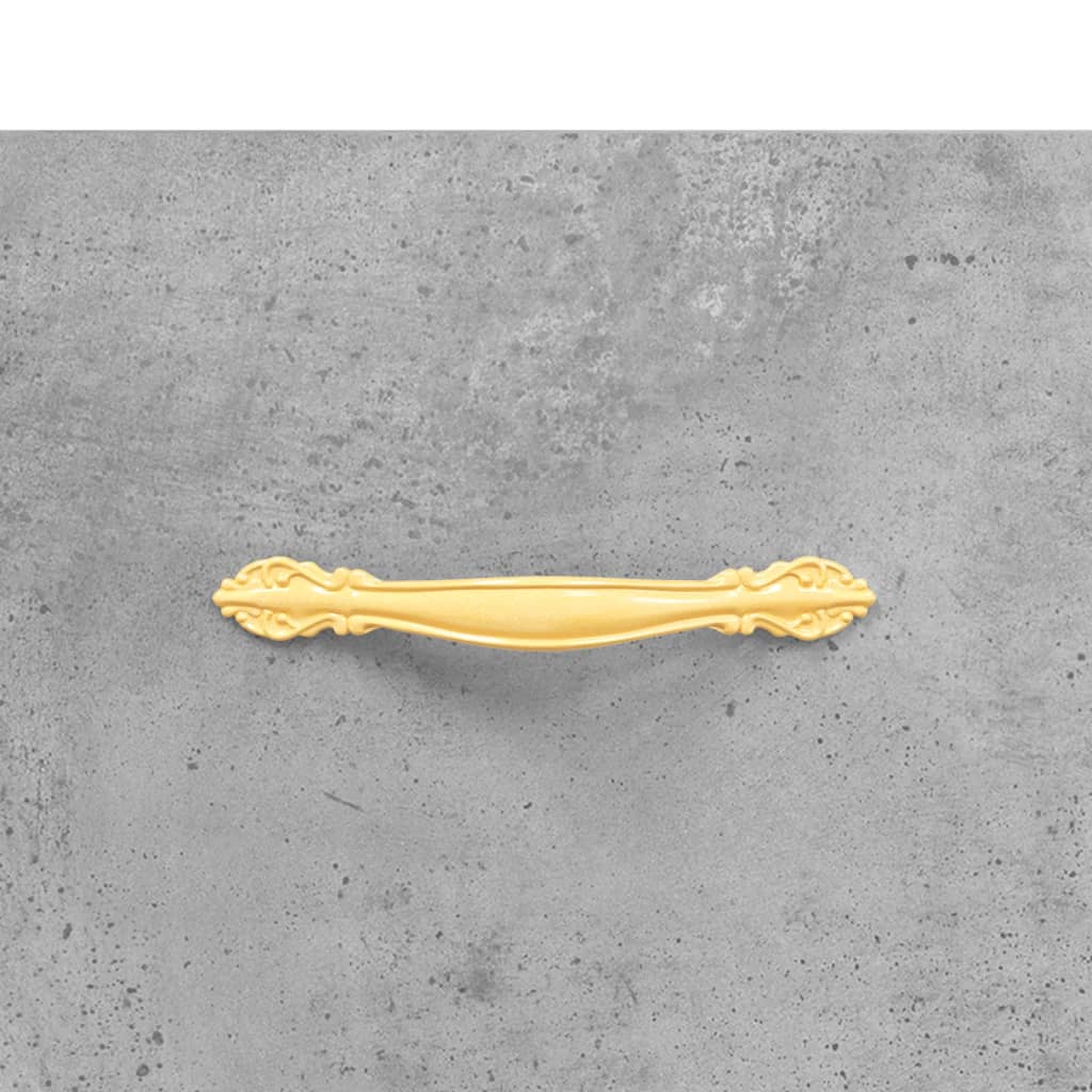 Shoe Cabinet Concrete Grey 30x35x105 cm Engineered Wood