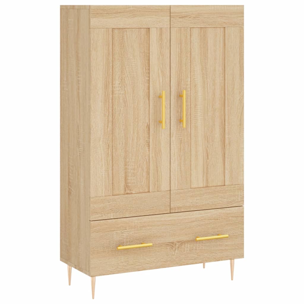 Highboard Sonoma Oak 69.5x31x115 cm Engineered Wood