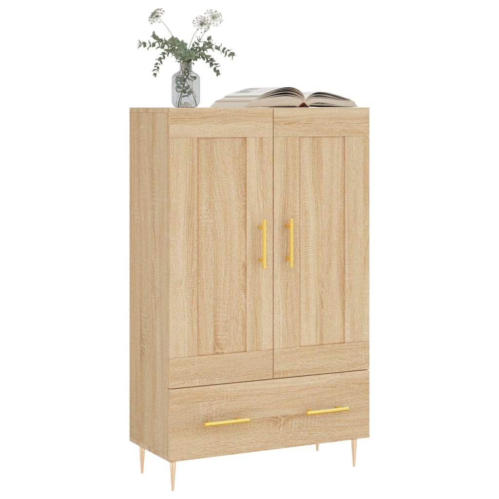 Highboard Sonoma Oak 69.5x31x115 cm Engineered Wood