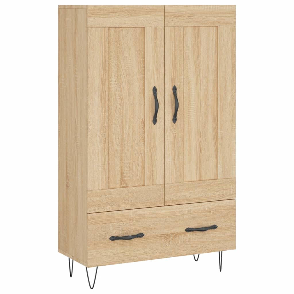 Highboard Sonoma Oak 69.5x31x115 cm Engineered Wood