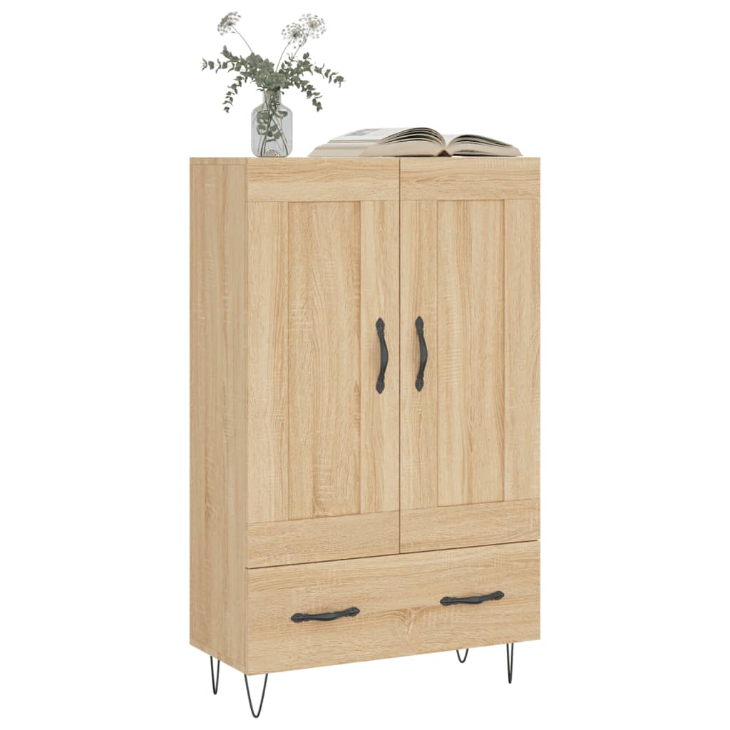 Highboard Sonoma Oak 69.5x31x115 cm Engineered Wood