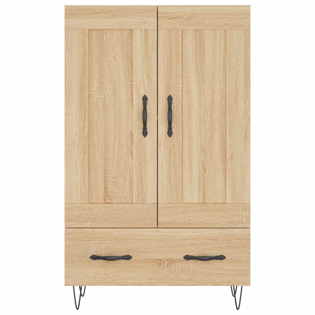 Highboard Sonoma Oak 69.5x31x115 cm Engineered Wood