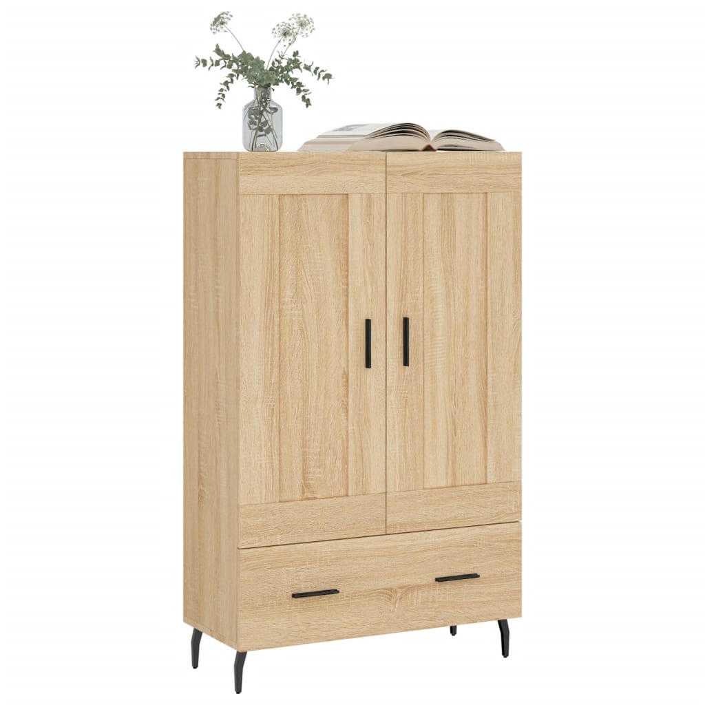 Highboard Sonoma Oak 69.5x31x115 cm Engineered Wood