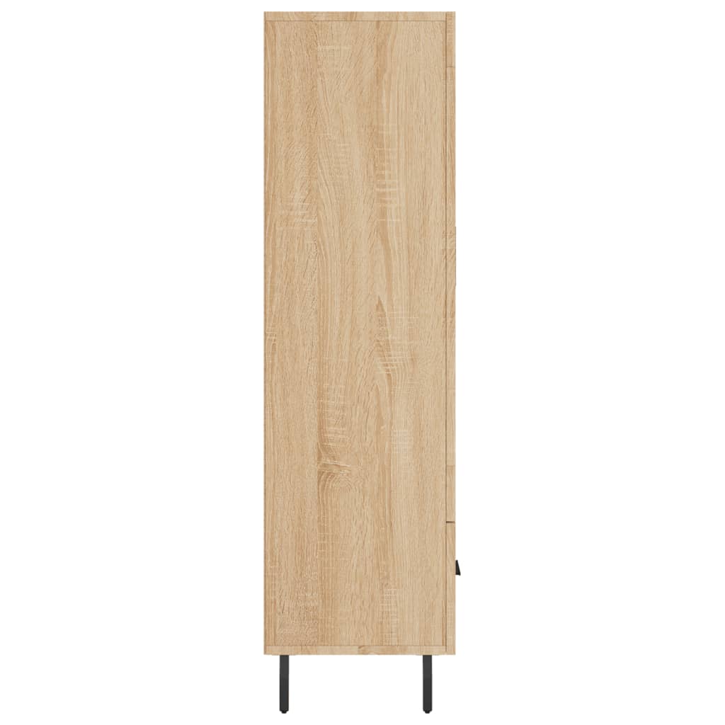Highboard Sonoma Oak 69.5x31x115 cm Engineered Wood