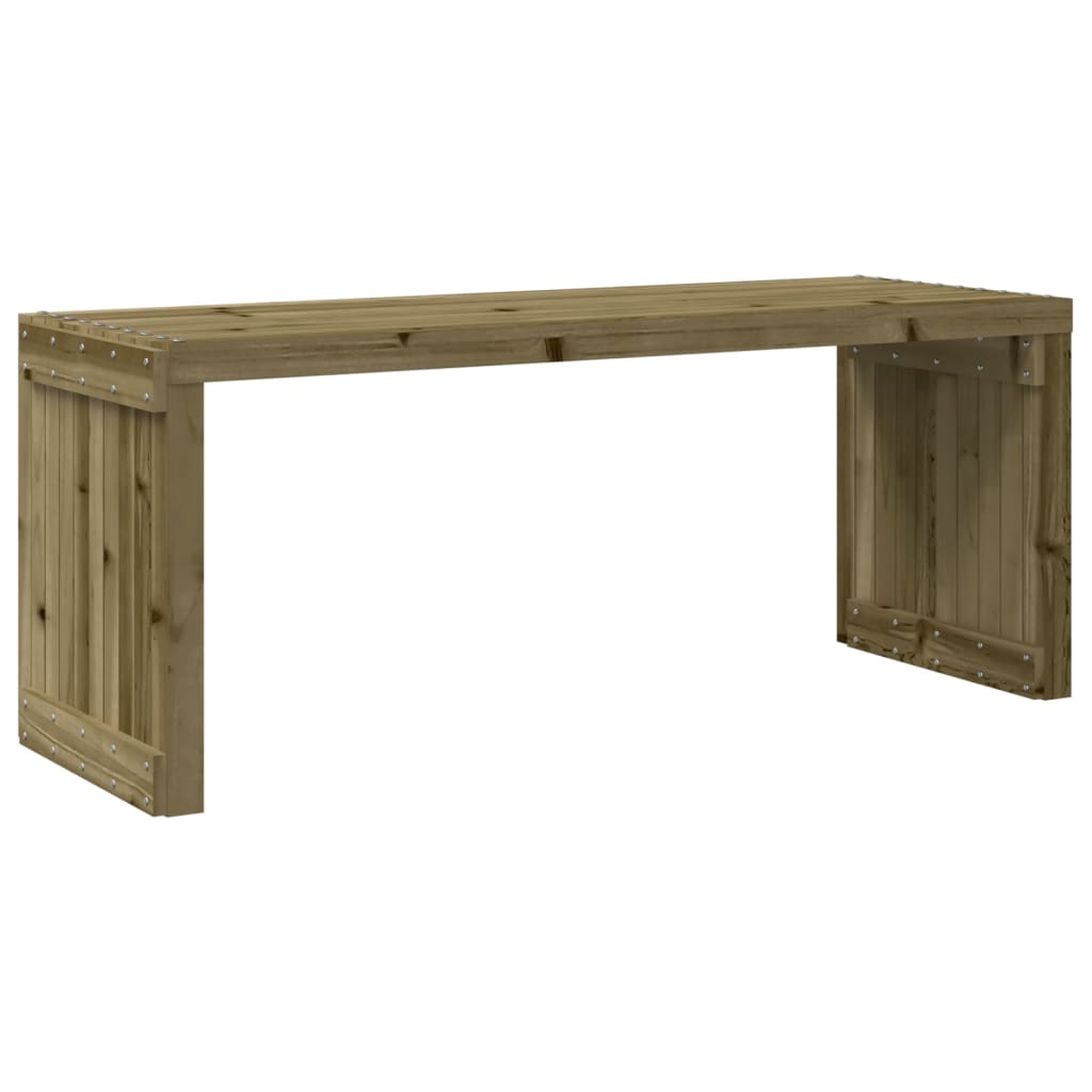 Garden Bench Extendable 212.5x40.5x45 cm Impregnated Wood Pine