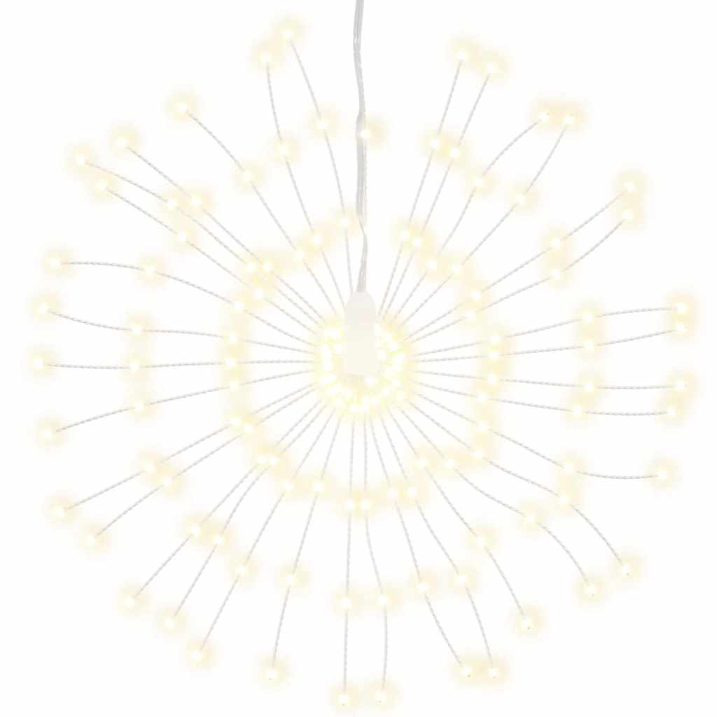 Christmas Starburst Lights 140 LEDs 4 pcs Warm White 17 cm