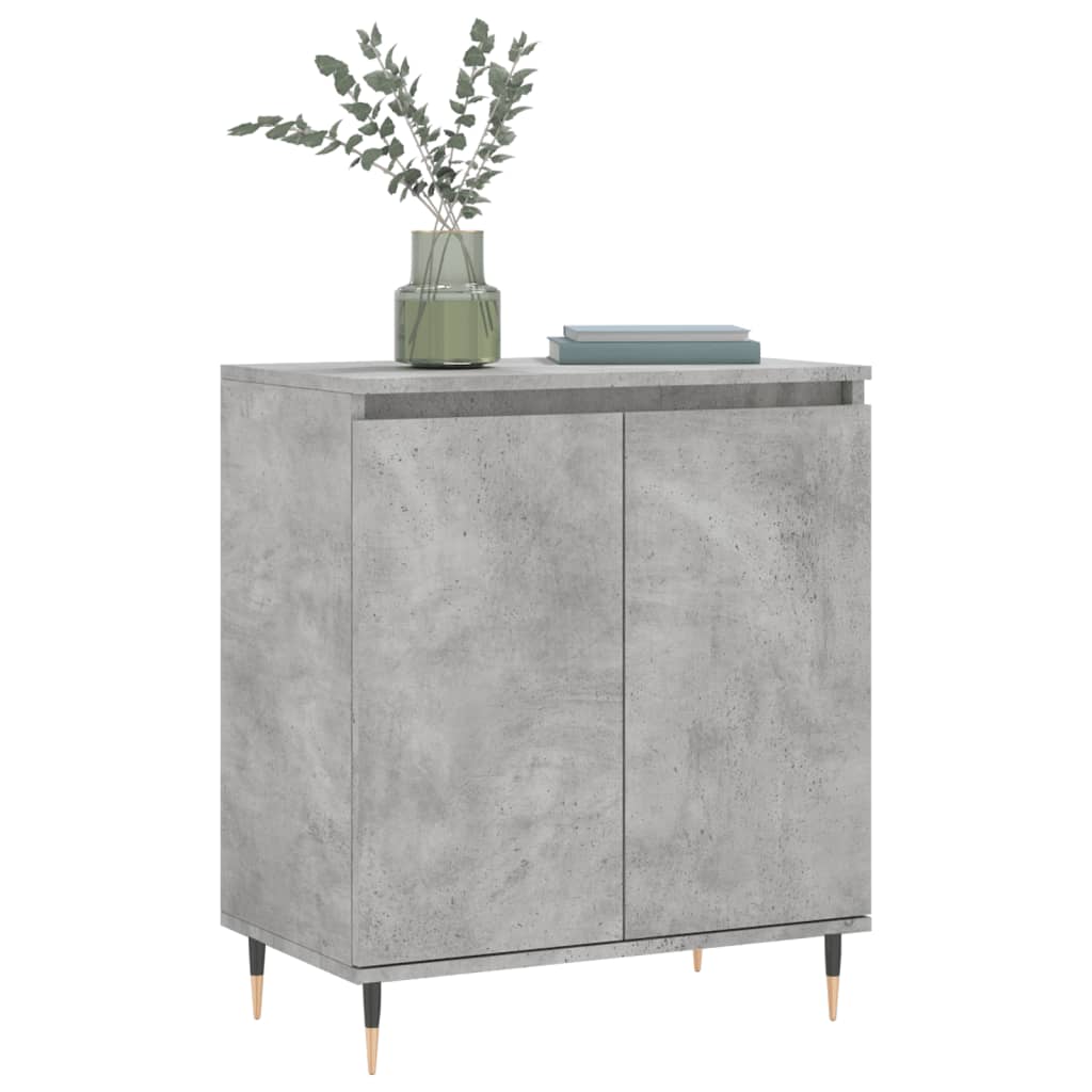 Sideboard Concrete Grey 60x35x70 cm Engineered Wood