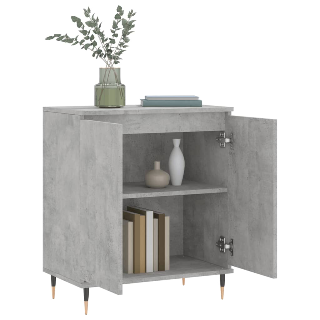 Sideboard Concrete Grey 60x35x70 cm Engineered Wood