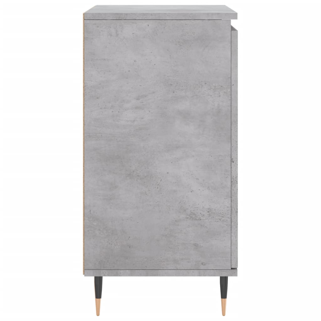 Sideboard Concrete Grey 60x35x70 cm Engineered Wood