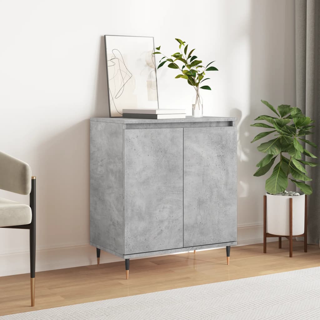 Sideboard Concrete Grey 60x35x70 cm Engineered Wood