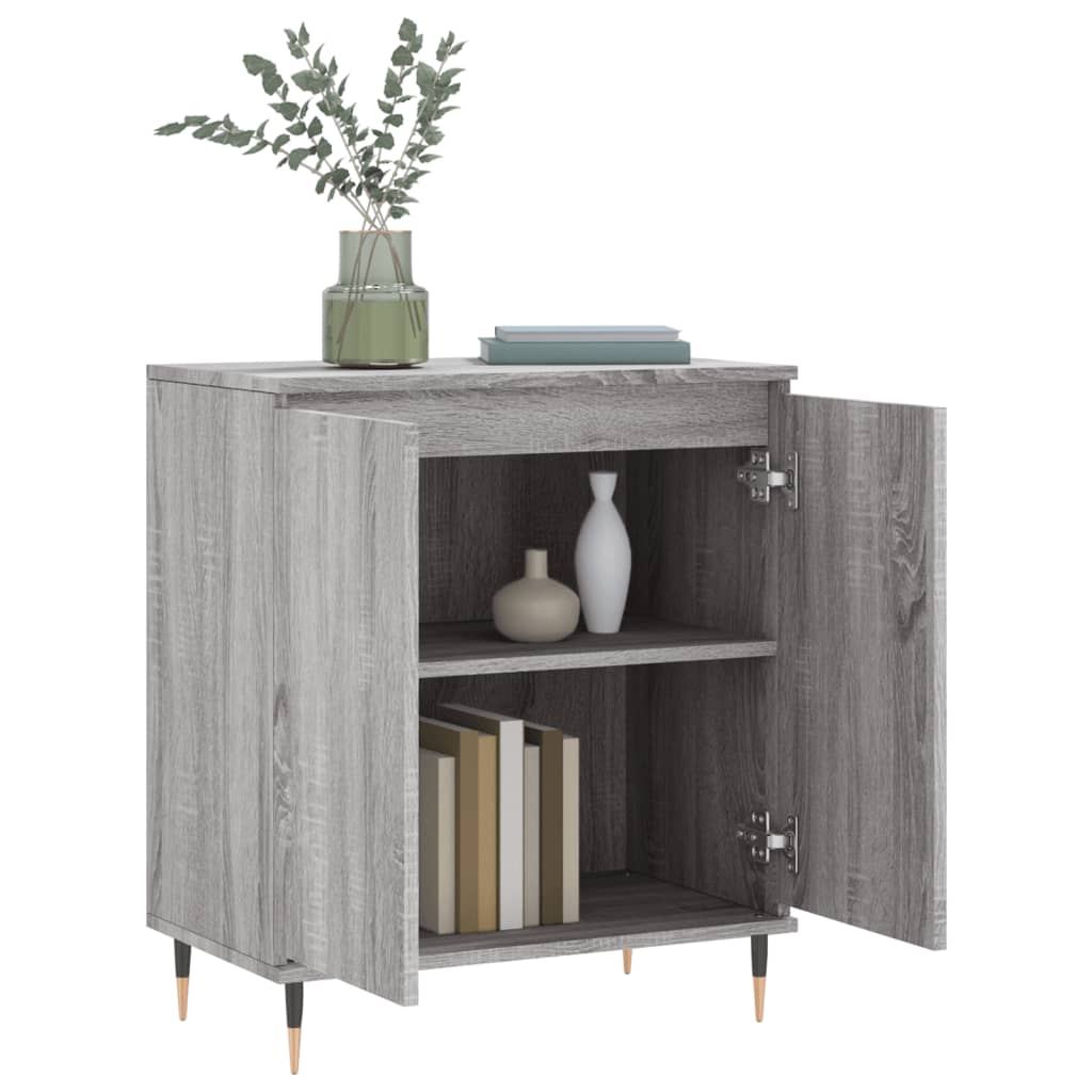 Sideboard Grey Sonoma 60x35x70 cm Engineered Wood